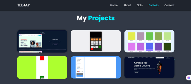 My Previous Portfolio